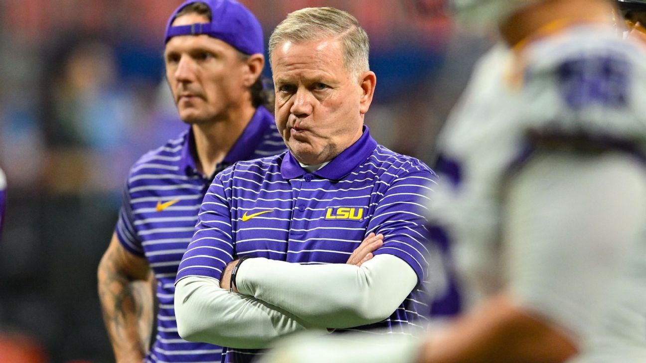 Brian Kelly calls for 'balance' between LSU academics and