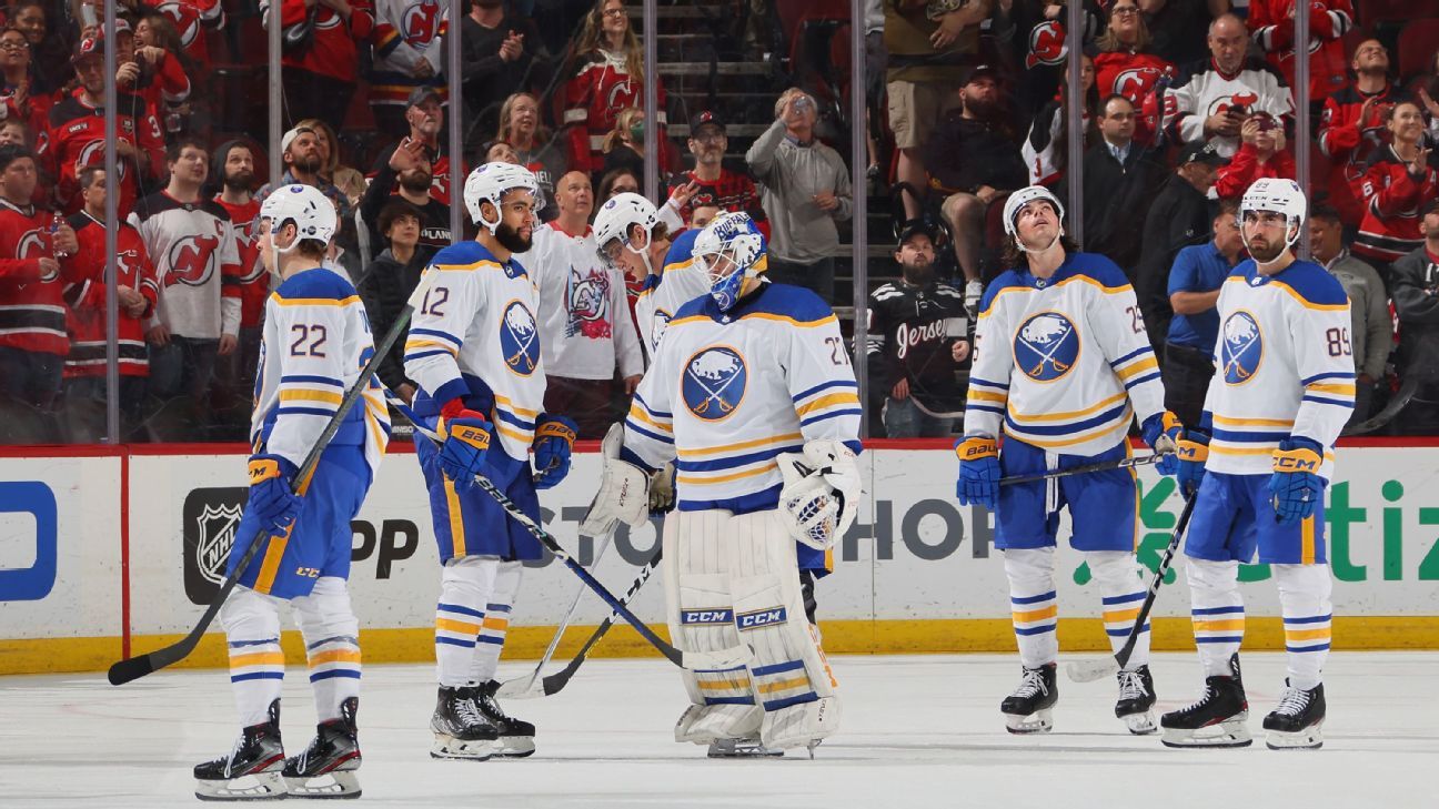 Sabres' playoff hopes dashed as drought hits 12 seasons ESPN