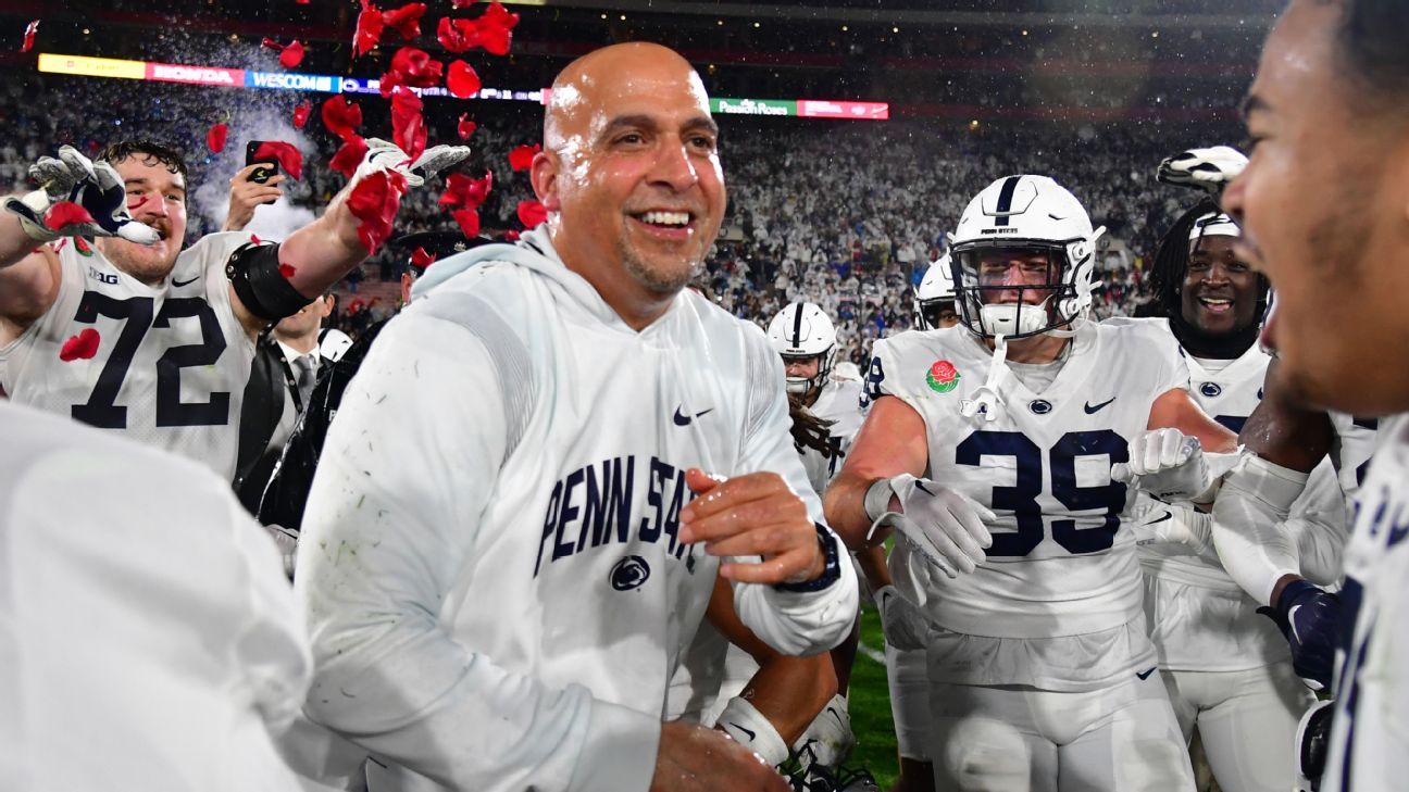 Updated 2025 recruiting class rankings Penn State, USC climb into top