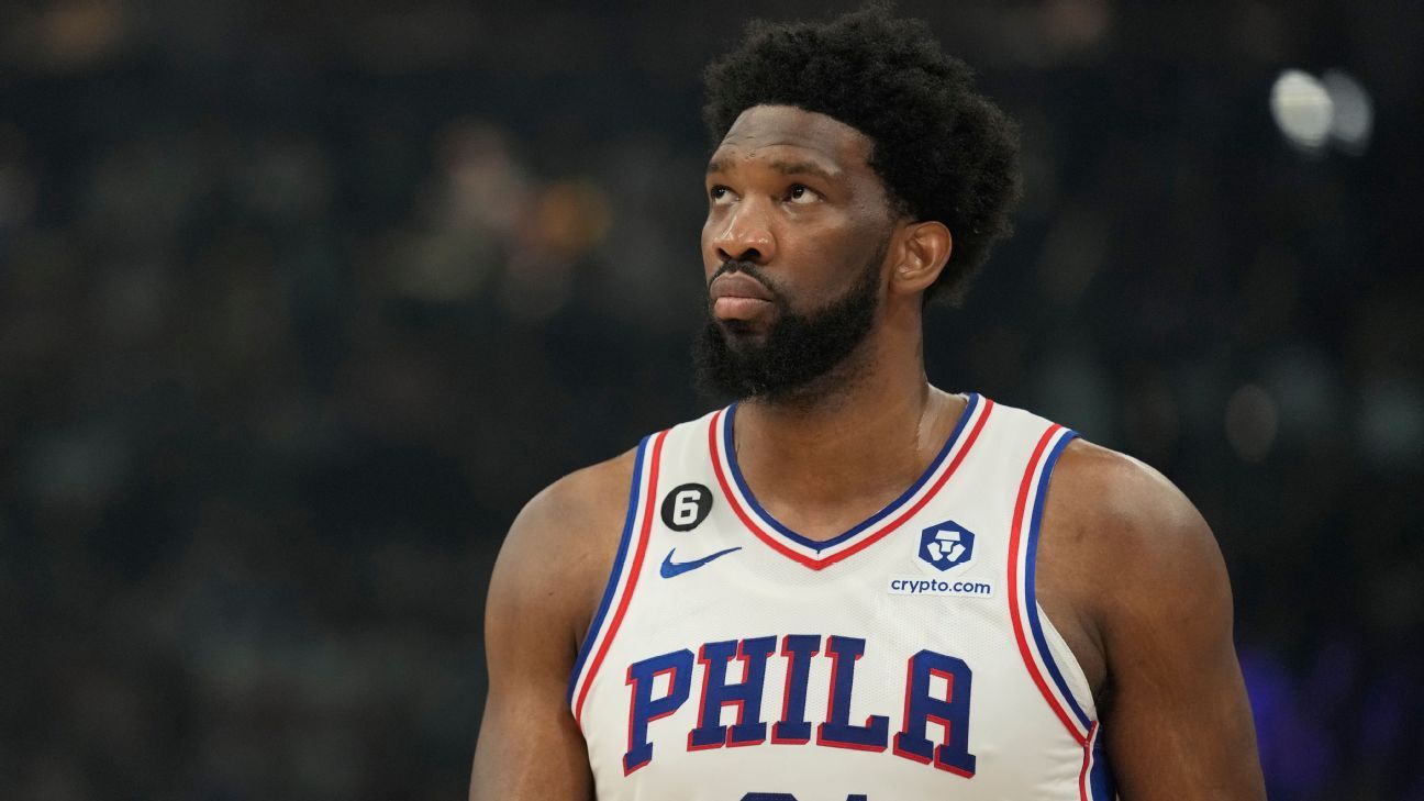 Sixers' Joel Embiid returns from knee injury for Game 2 vs