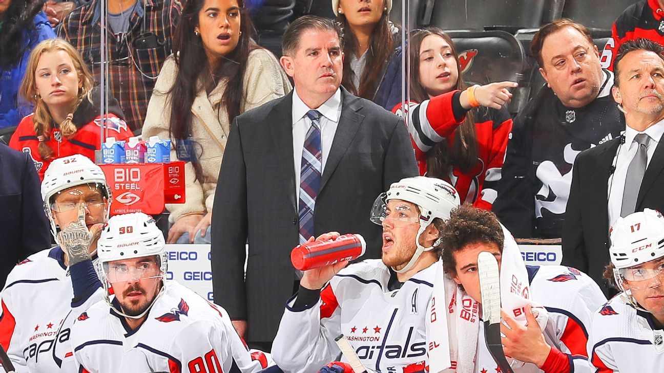 Los Rangers contrataron al ex entrenador en jefe de los Capitals, Peter Laviolette