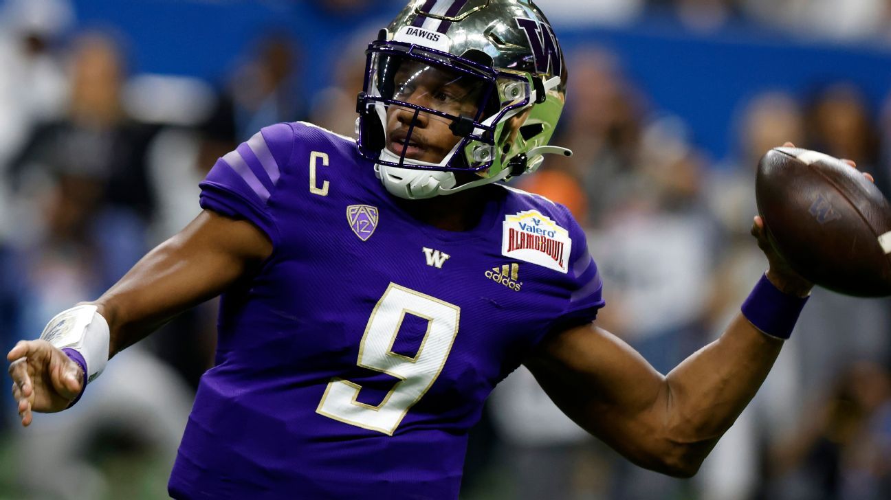 Washington QB Michael Penix Jr. to return for 2023 season - ESPN