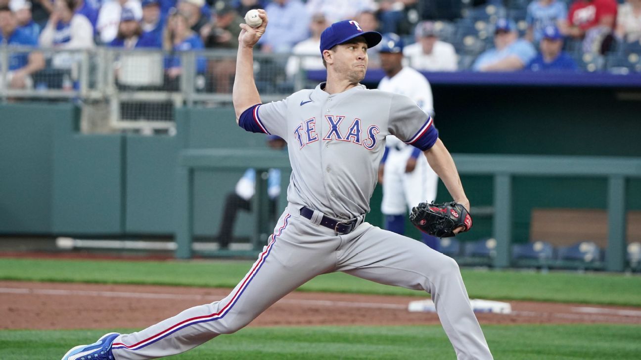 Rangers beat Royals 4-0 after deGrom exits with sore wrist - The