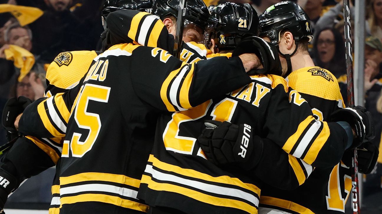 Bruins battle 'nerves' in Game 1 win over Panthers