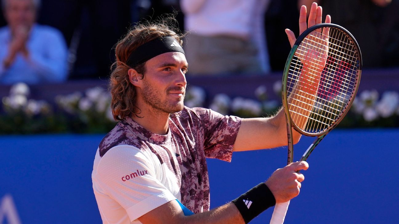 Stefanos Tsitsipas clinches first title of season, beats de Minaur