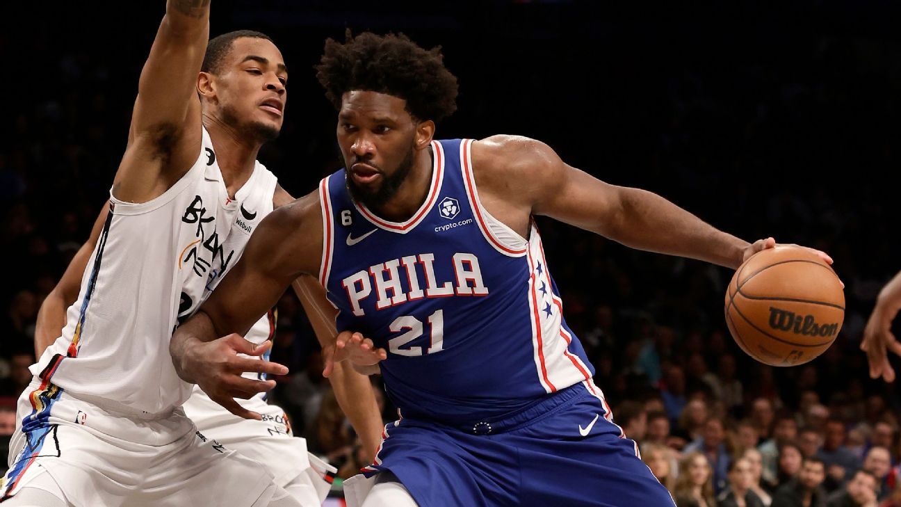 NBA Playoffs 2023: Sixers' star Joel Embiid 'probably 50 percent