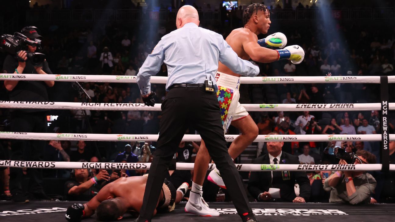 Yamaguchi Falcao was eliminated and is not a world boxing champion