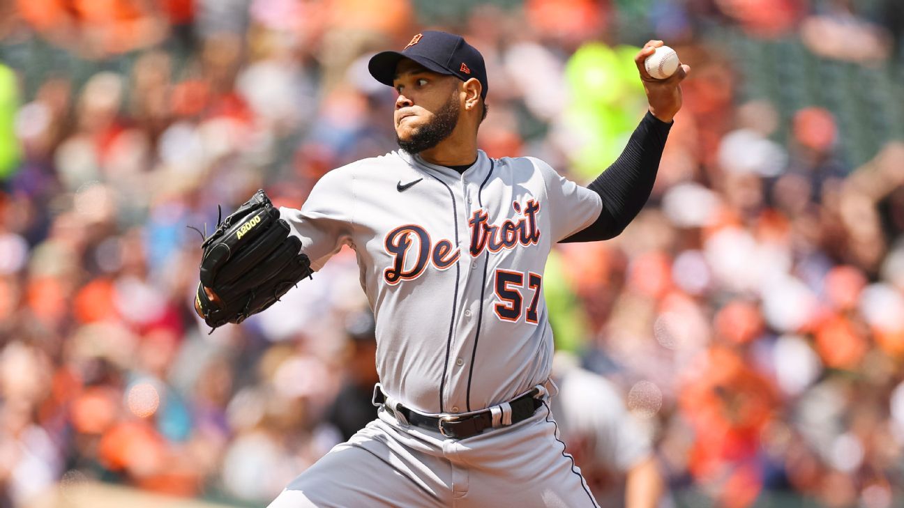 Eduardo Rodriguez pitches Detroit Tigers to win over Kansas City