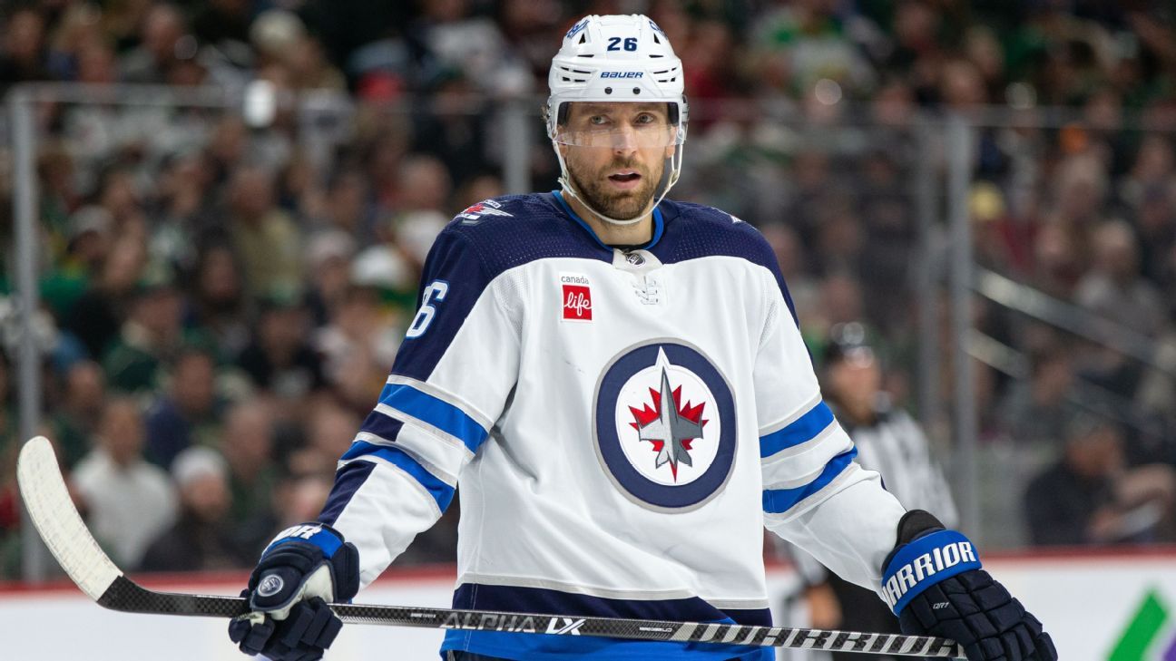 Winnipeg Jets place Blake Wheeler on unconditional waivers for