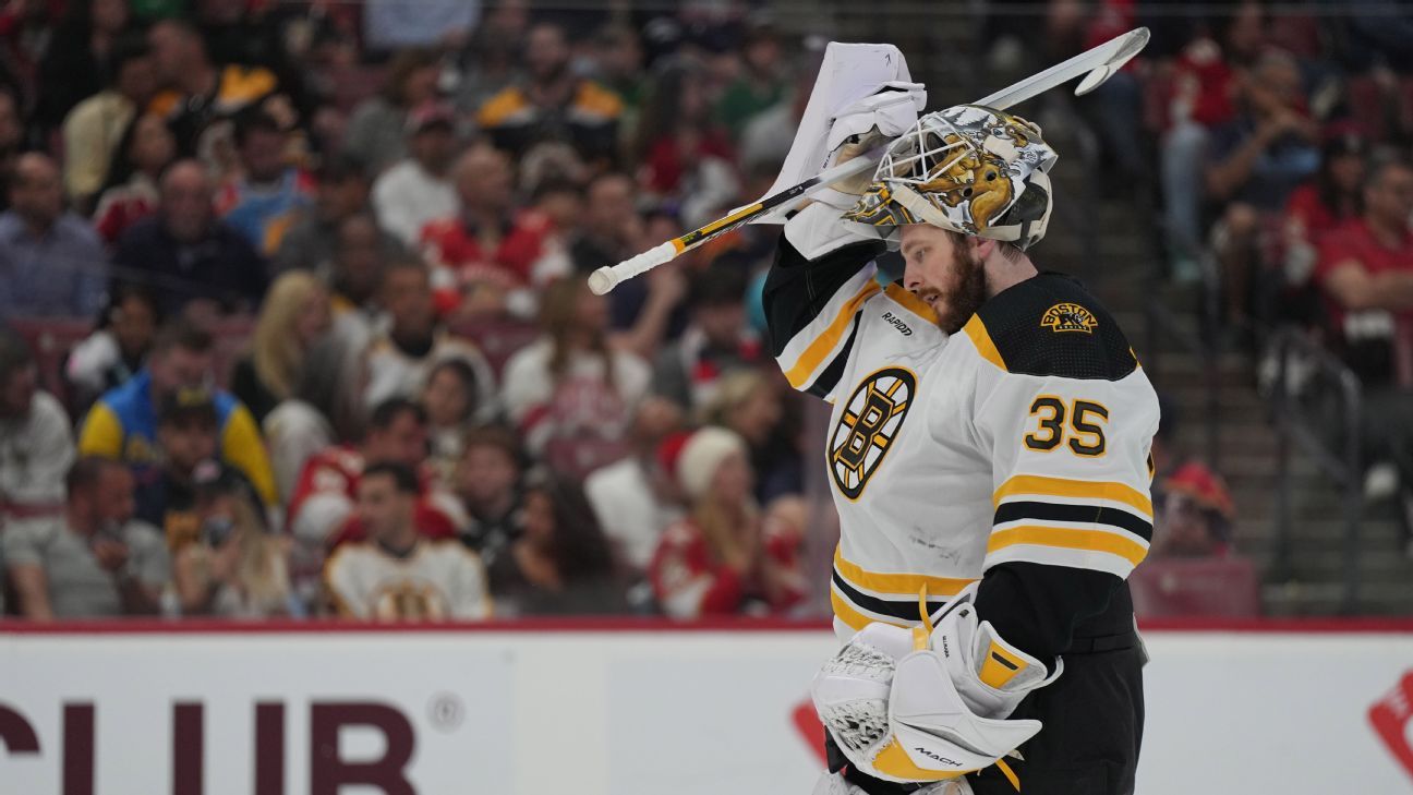 Ullmark carries Bruins past Sens with 40 saves, Boston wins 4th