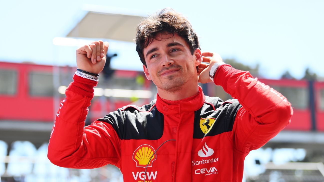 Leclerc tops shootout, claims pole for Baku sprint Auto Recent