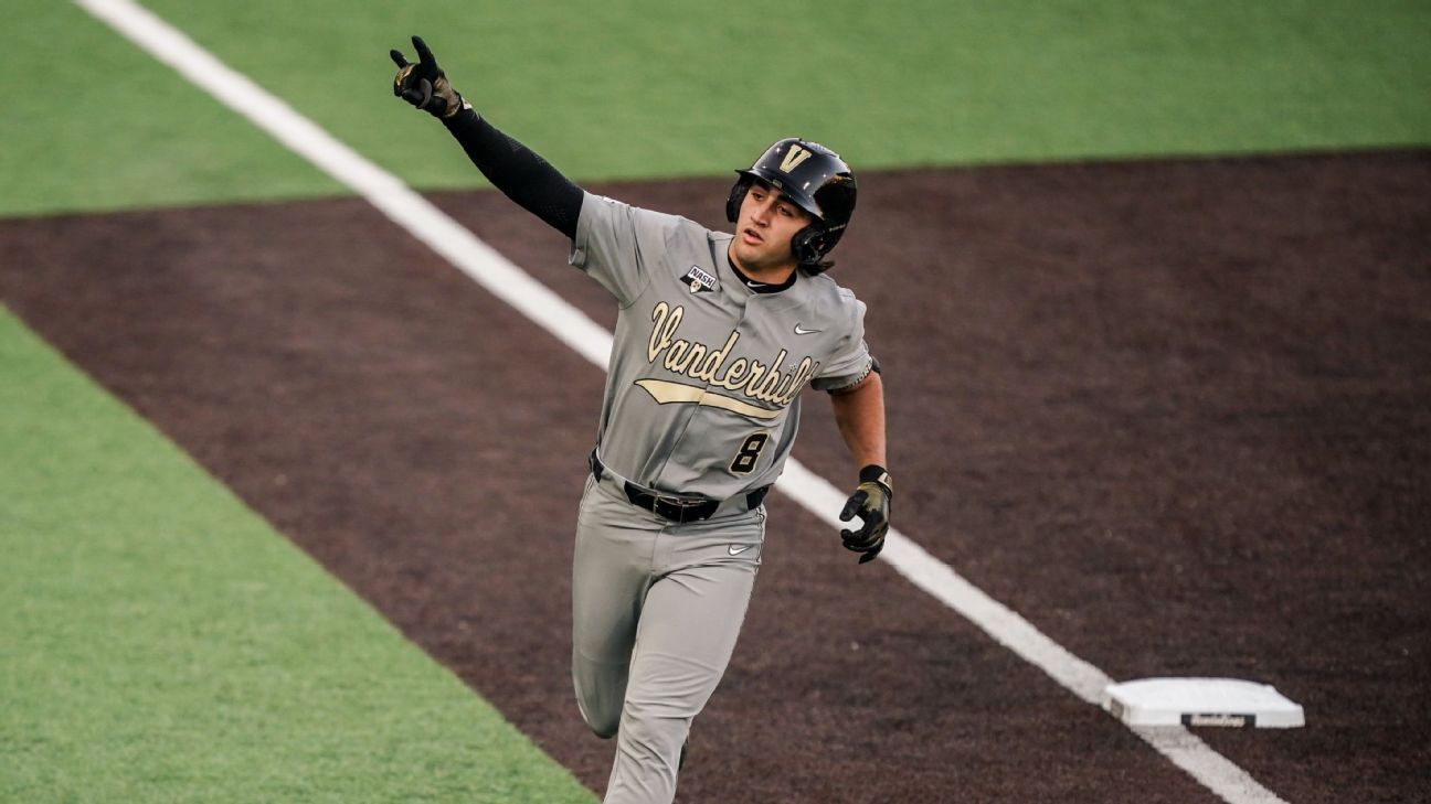 Matthew Polk: Vanderbilt baseball outfielder in photos