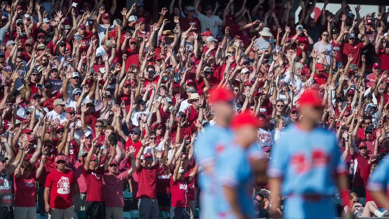 College football crowds at baseball games? Inside the SEC's electric