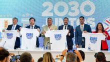 Argentina se manifesta em defesa de Infantino após polêmica, e presidente da AFA revela 'plano' para Copa de 2030