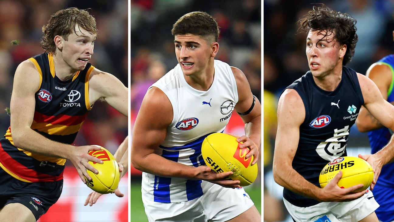AFL Rookie Rankings: Crows defender on All-Australian watch - ESPN