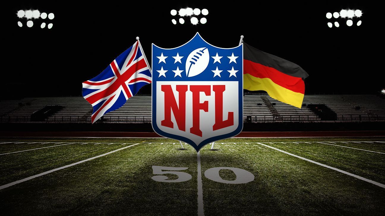 Revelan los cinco partidos internacionales de la NFL para el 2023 ESPN