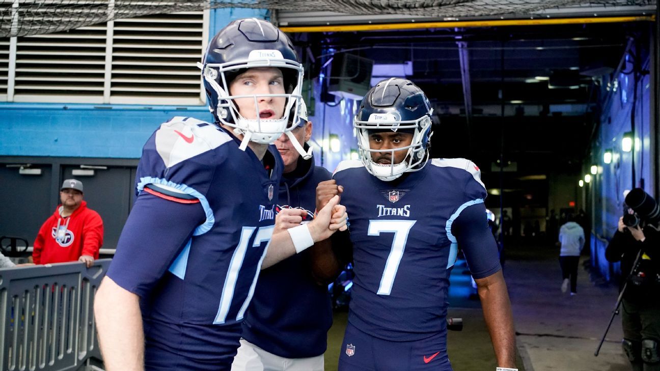 Titans QB Dobbs excited to start with AFC South on the line - The