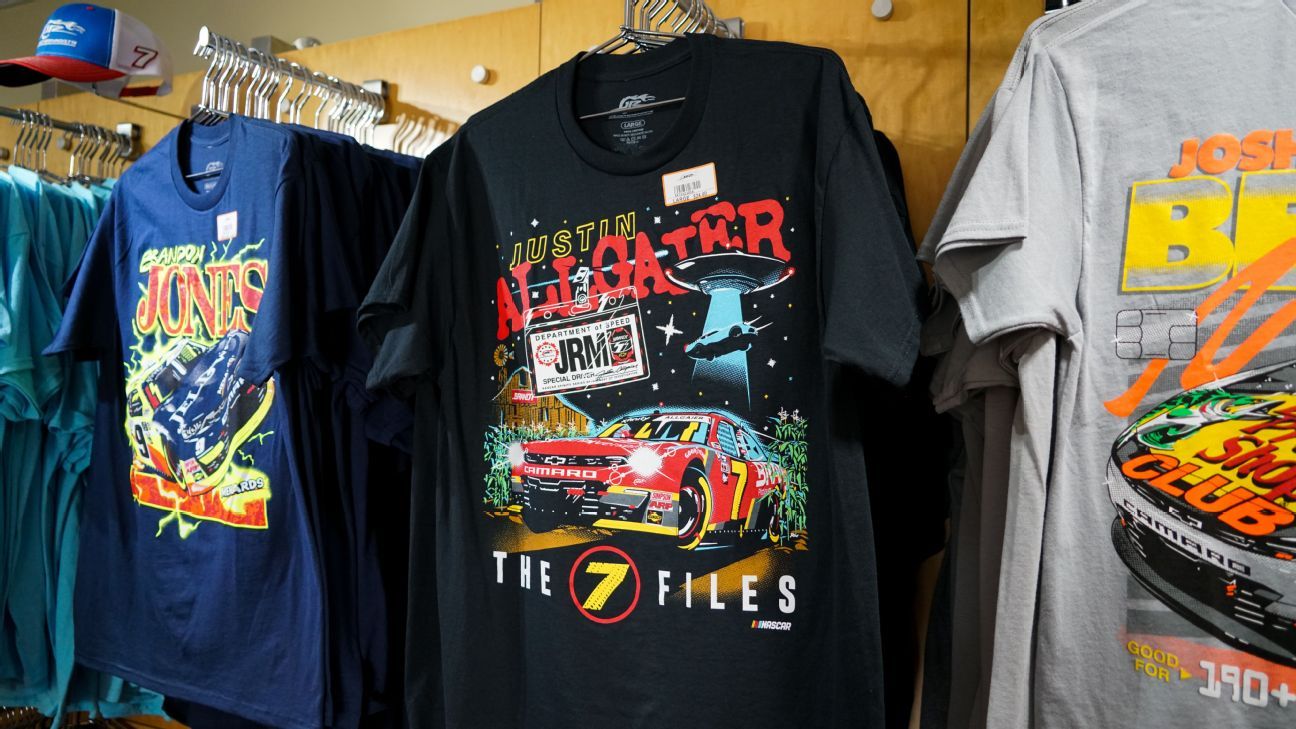 Vintage NASCAR Clothing, NASCAR Throwback T-Shirts, Retro NASCAR Gear