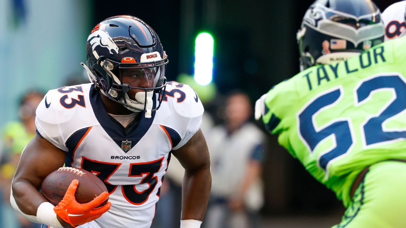 Fantasy Football: Sean Payton says Broncos RB Javonte Williams is 100%