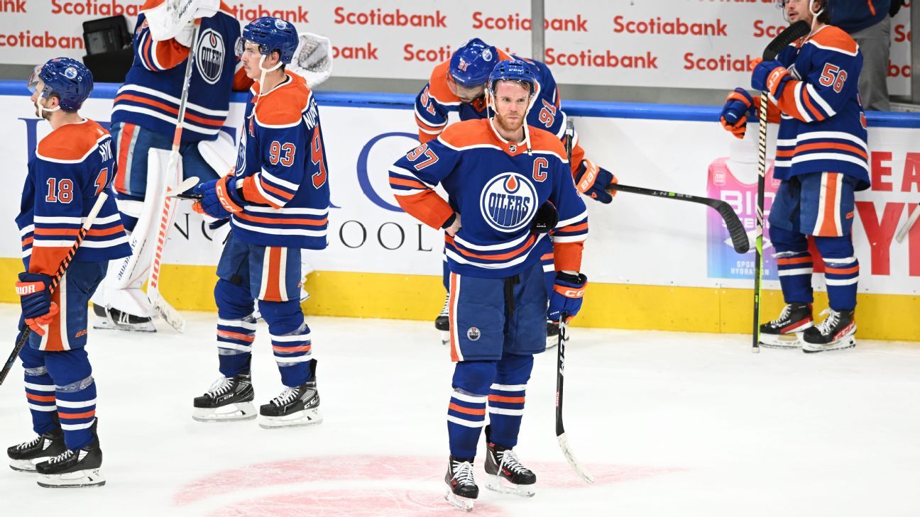 Connor McDavid and Oilers swept by Colorado in Western Conference