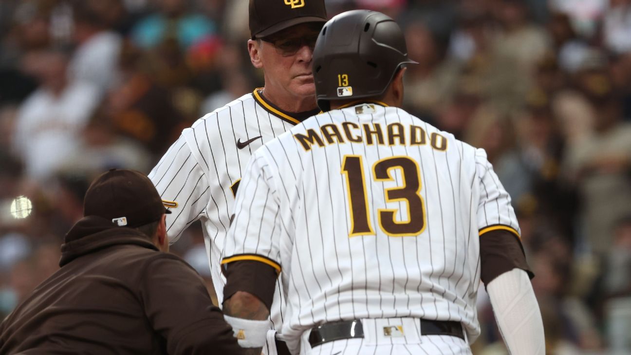 Padres place struggling Manny Machado on IL due to fractured hand