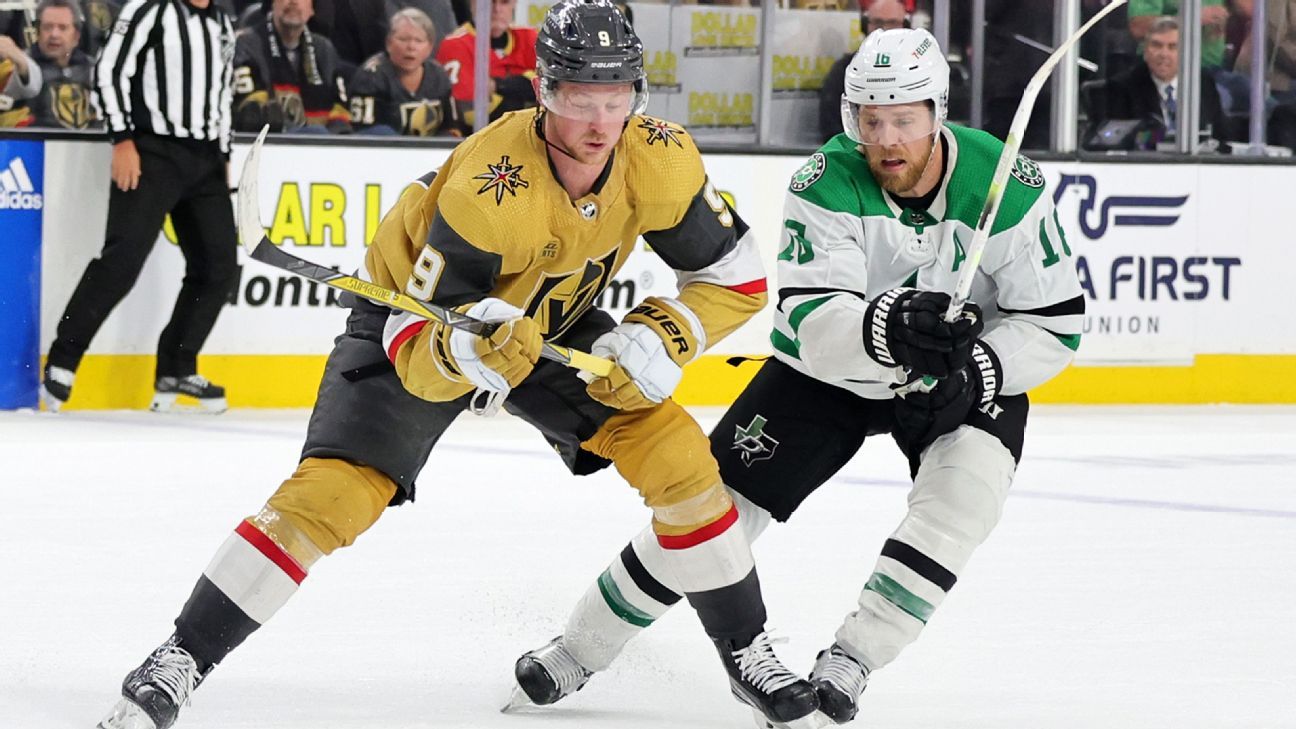 2023 Stanley Cup Playoffs Continue with Dallas Stars at Seattle Kraken on  Saturday and Vegas Golden Knights at Edmonton Oilers on Sunday - ESPN Press  Room U.S.