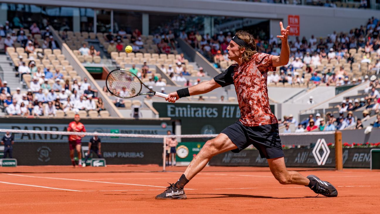 Stefanos Tsitsipas downs Jiri Vesely in 4 sets at French Open ESPN