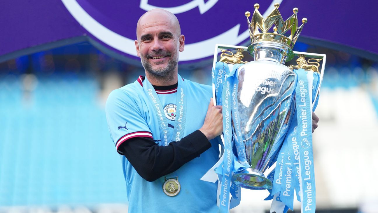 Guardiola '99.99%' sure Man City won't repeat treble heroics