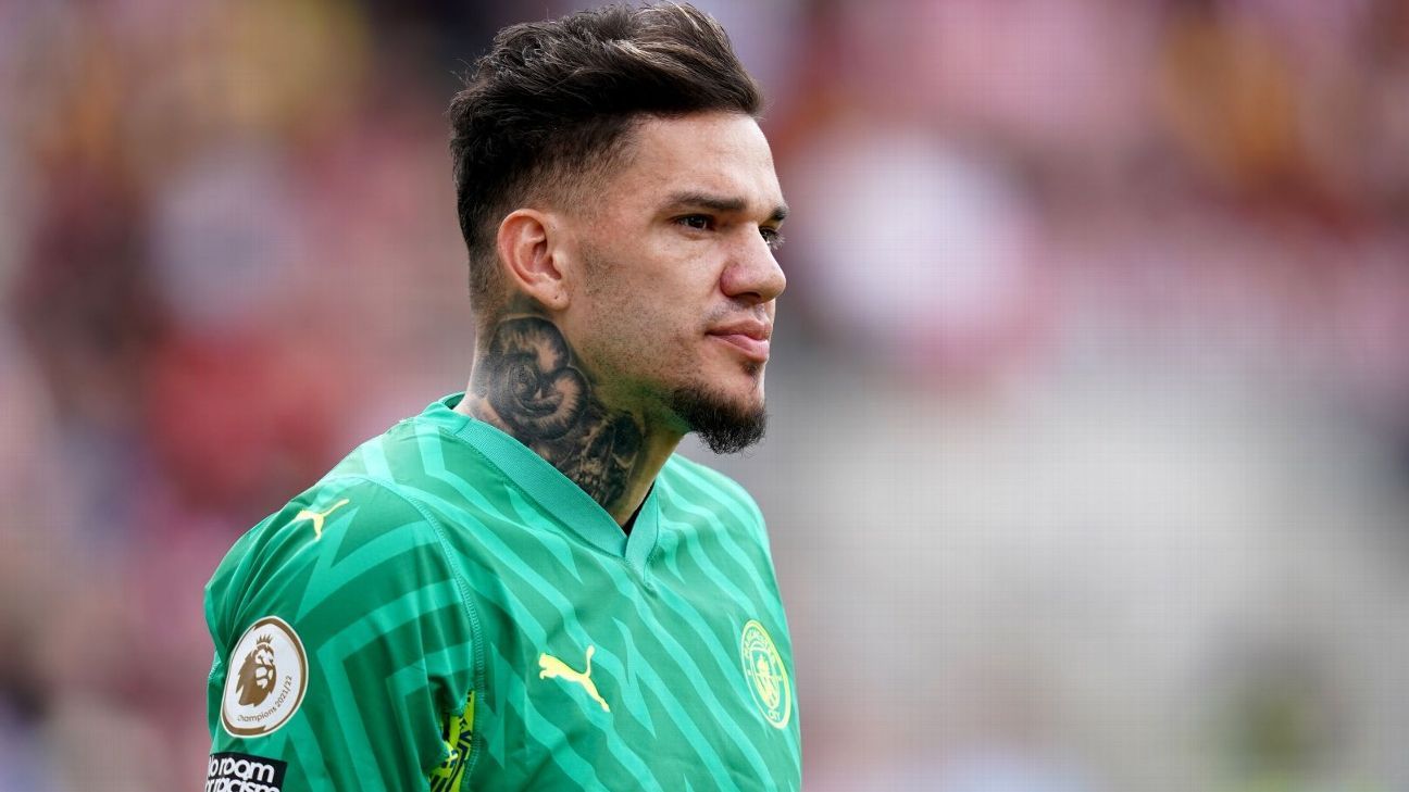 Por que Guardiola não vai usar Ederson como titular em final - ESPN