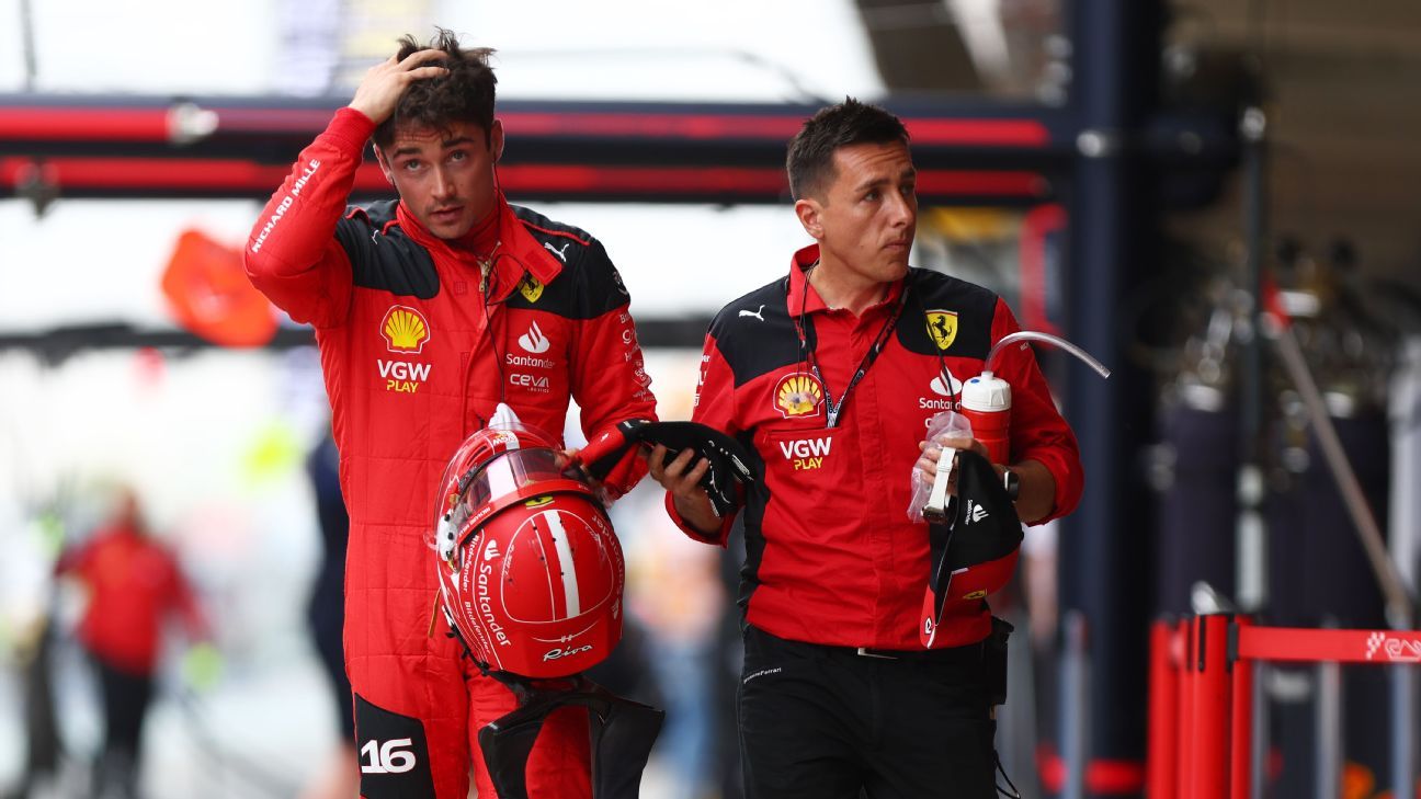 Charles Leclerc to start the 2023 Spanish Grand Prix from pit lane