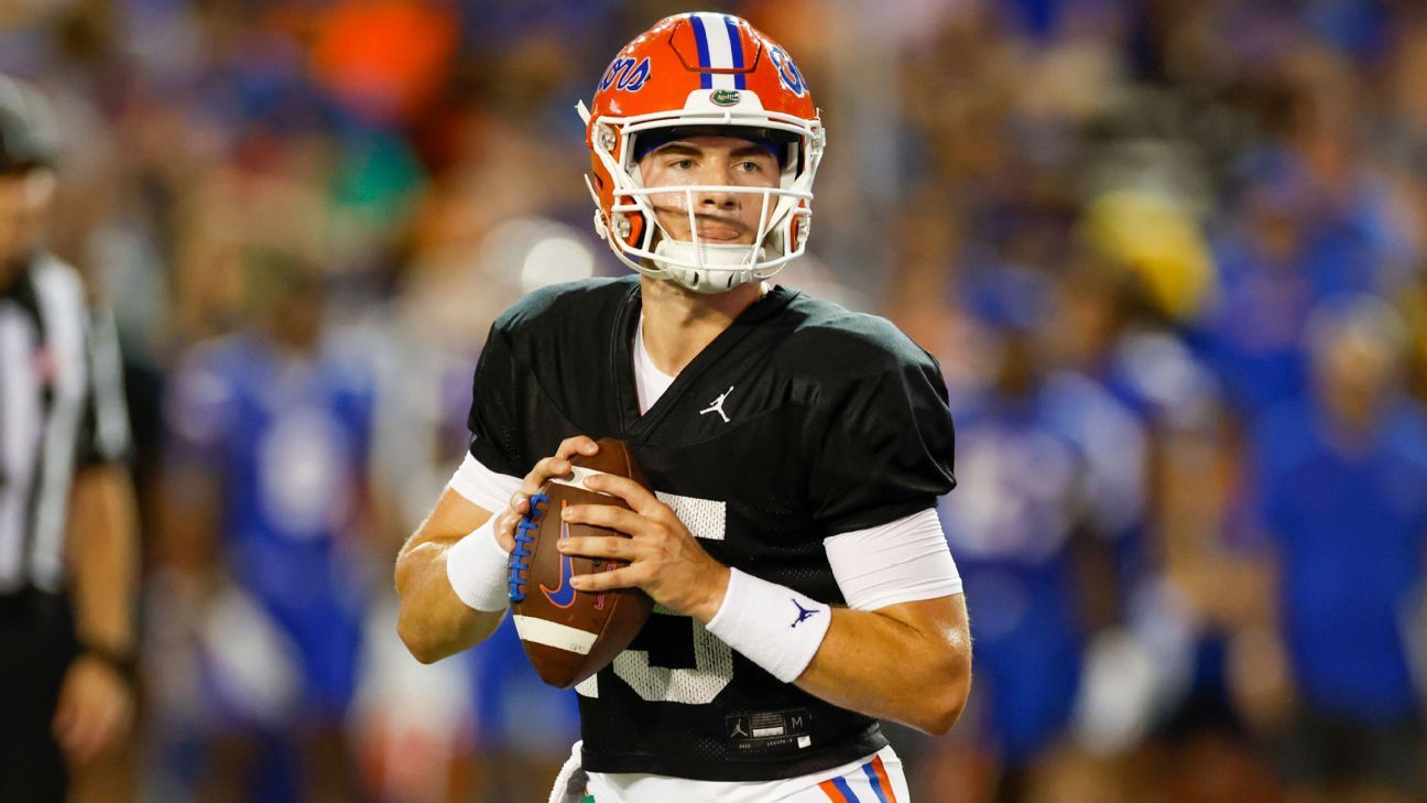 Gators name Wisconsin transfer Mertz starting QB