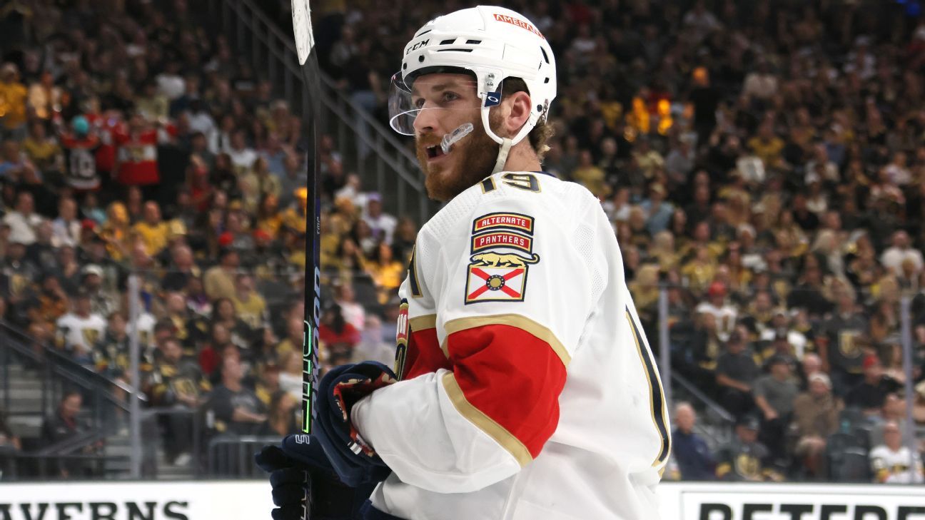 NHL playoffs: Matthew Tkachuk scores second consecutive OT winner, Panthers  go up 2-0