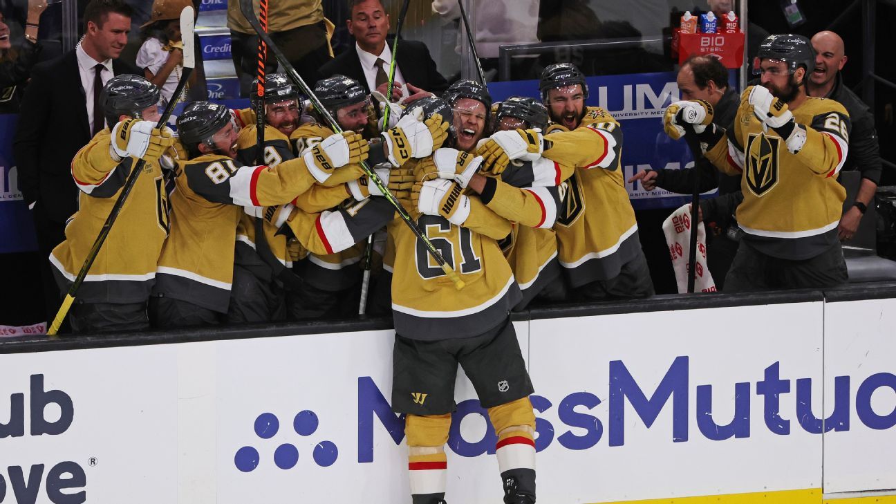 Stanley Cup Final: Vegas Golden Knights win young franchise's first NHL  title over Florida Panthers