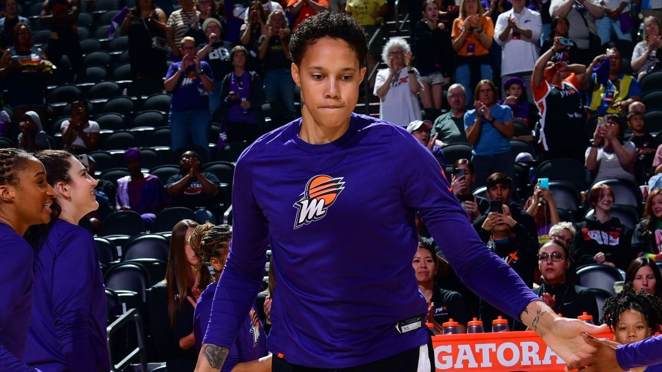 Fontes: Mercury Brittney Griner agora pode voar em aeronaves fretadas