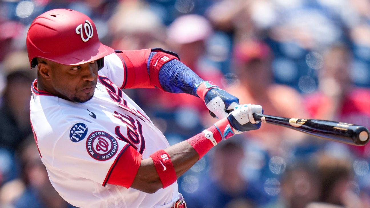 Nationals' Victor Robles is swinging a red-hot spring bat - The