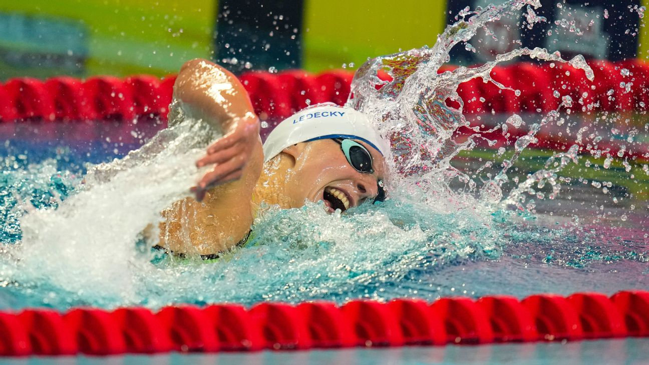 Ledecky earns 6th trip to worlds, joining elite club