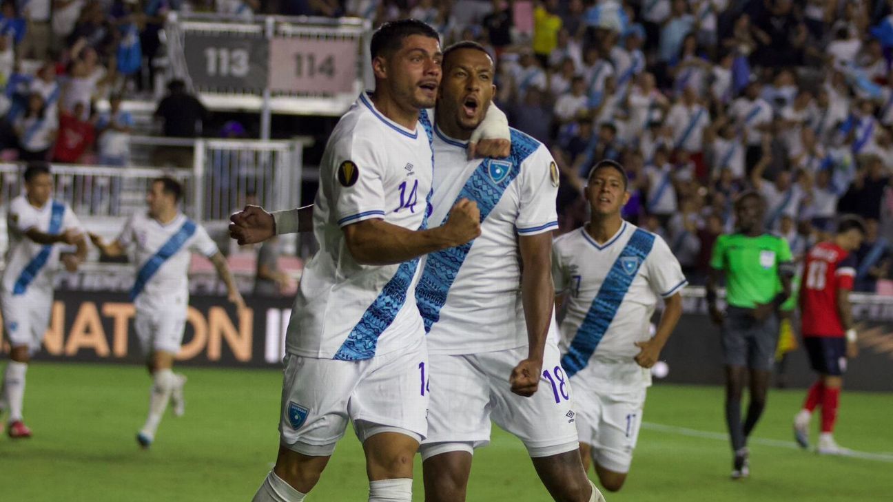 Na prawą stopę!  Gwatemala pokonuje Kubę na starcie Złotego Pucharu i prowadzi w grupie