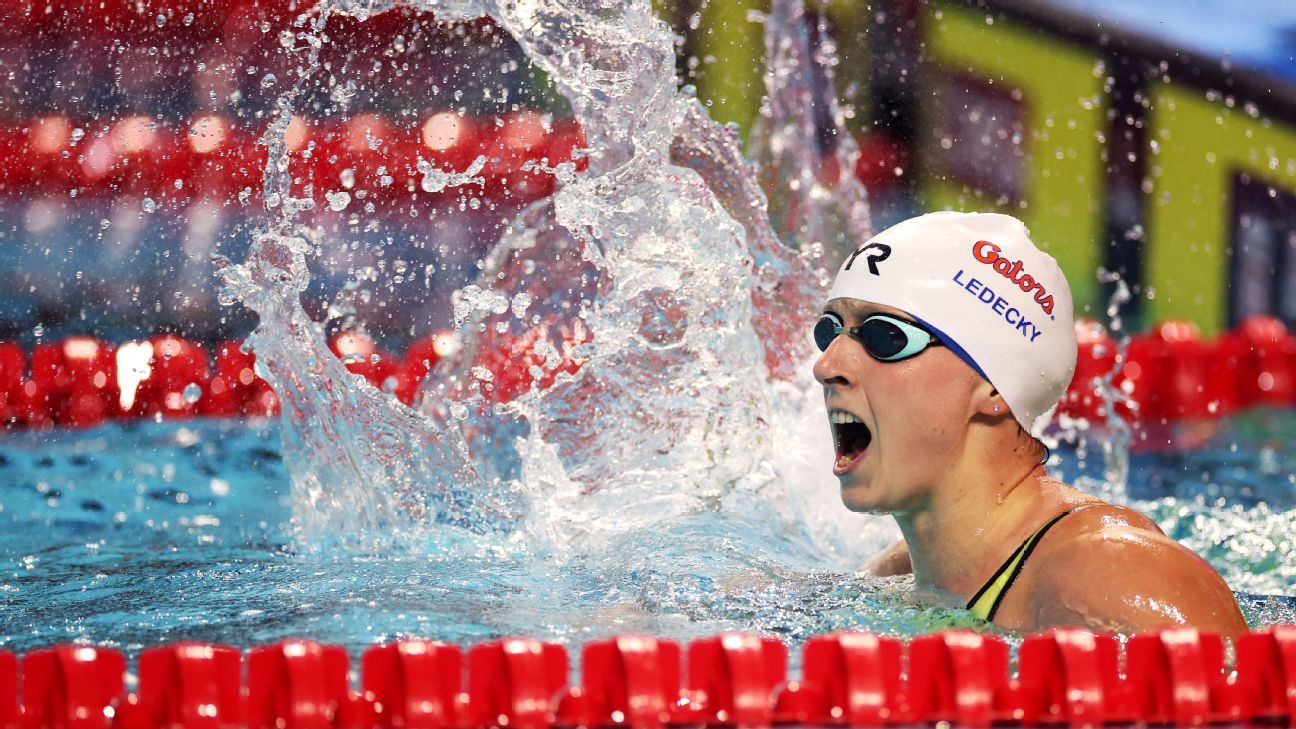 Katie Ledecky wins 1,500-meter freestyle at U.S. nationals
