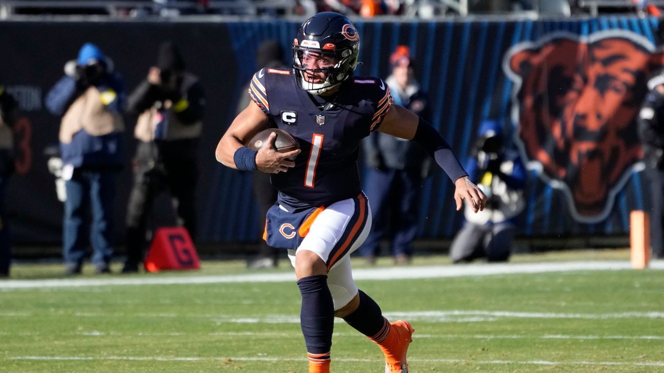 Playing Over/Under For Chicago Bears Impact Players in The 2023-24 Season 