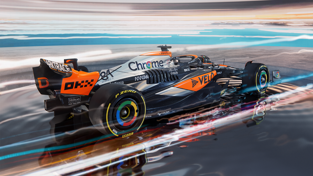 McLaren adds chrome throwback to British GP livery Auto Recent