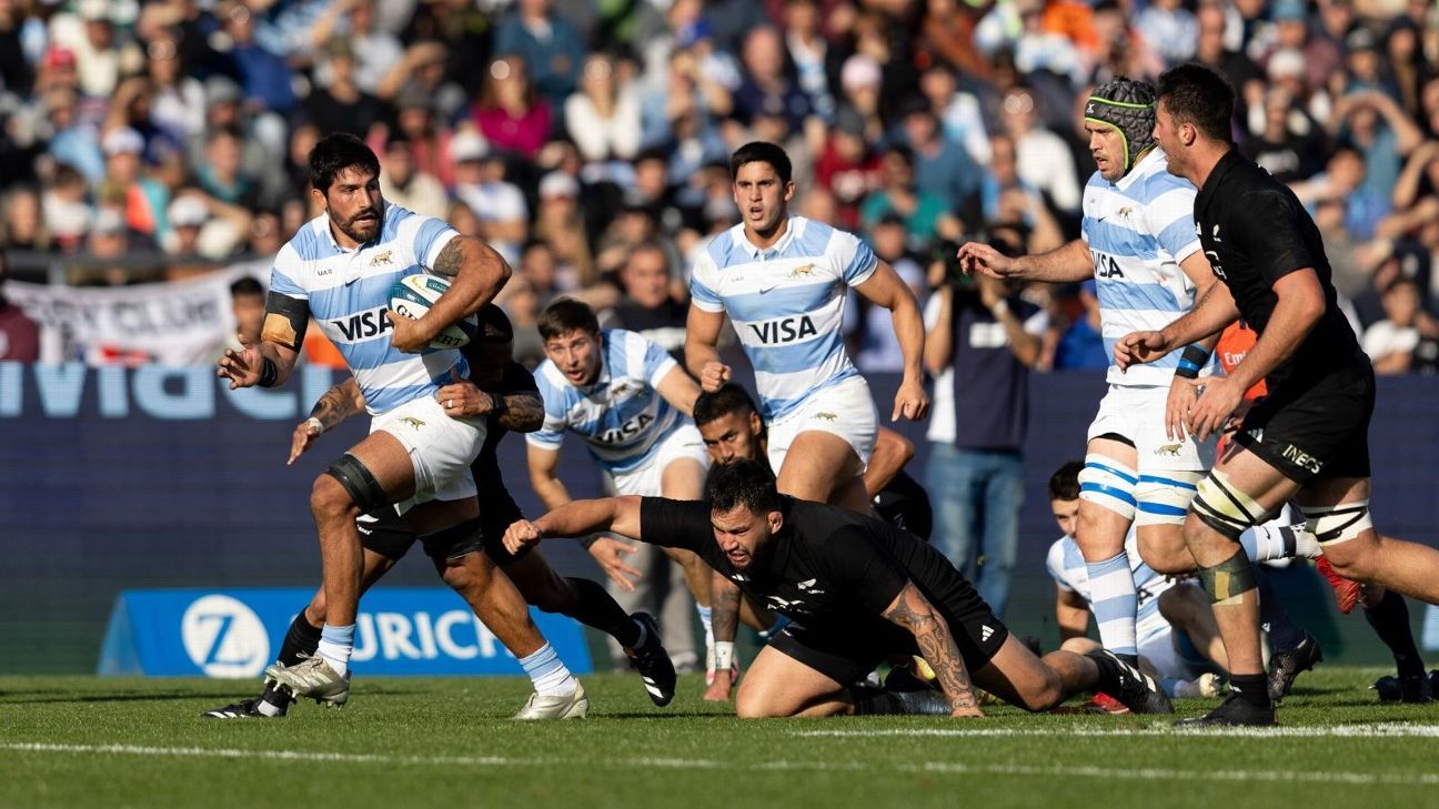 Rugby Championship los números de Los Pumas vs. All Blacks ESPN