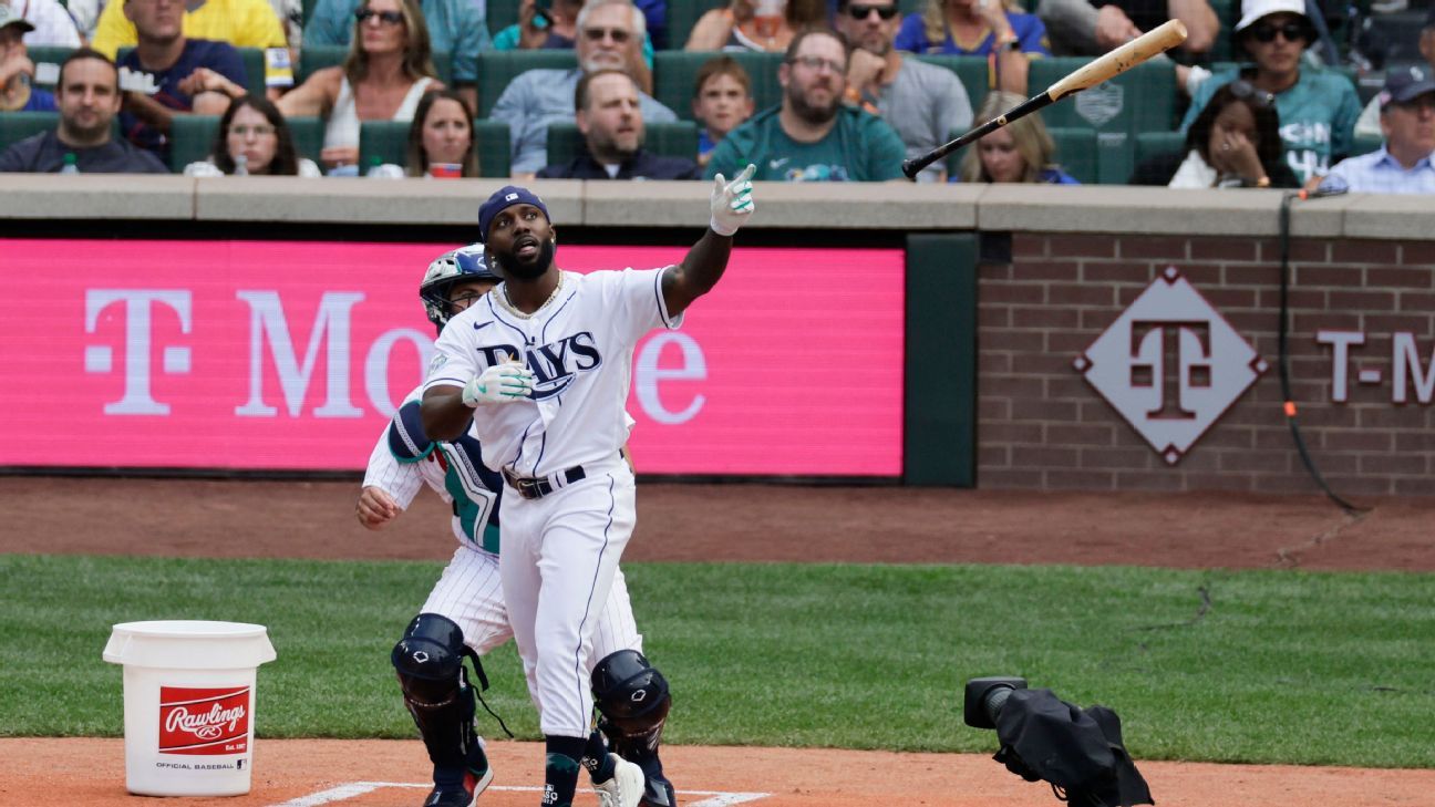 Randy Arozarena, subcampeón del Home Run Derby en su debut ESPN