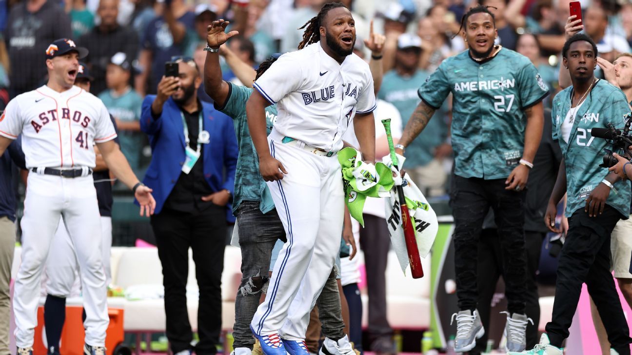 Julio Rodriguez steals the show, but Vladimir Guerrero Jr. wins Home Run  Derby