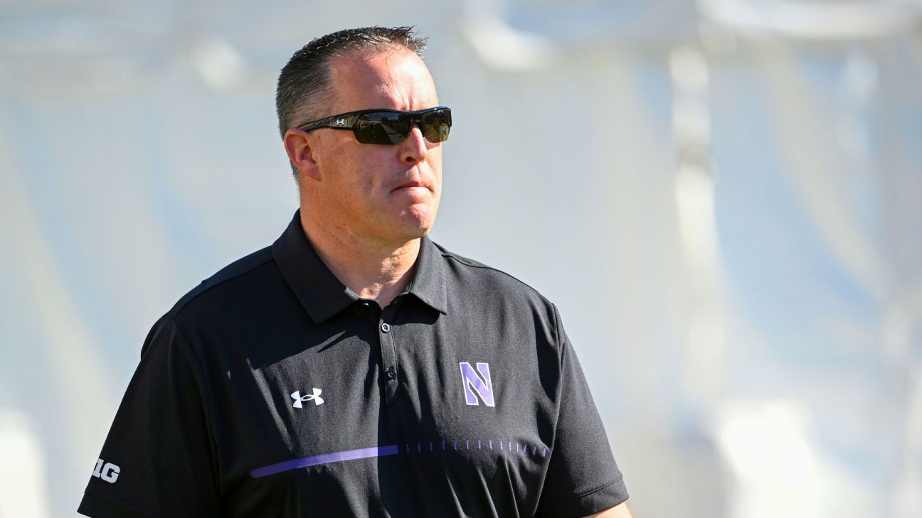The Northwestern football team fired Coach Fitzgerald.  What then?