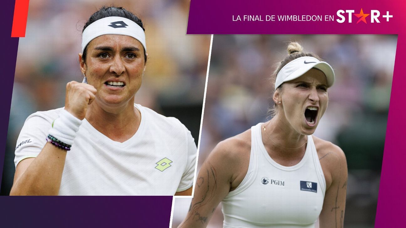 JabeurVondrousova, una final inédita que coronará a una nueva campeona