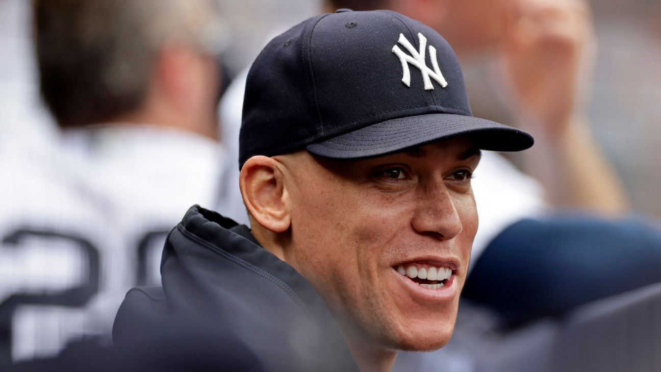 Aaron Judge is in Tampa playing simulated games. The Yankees don't