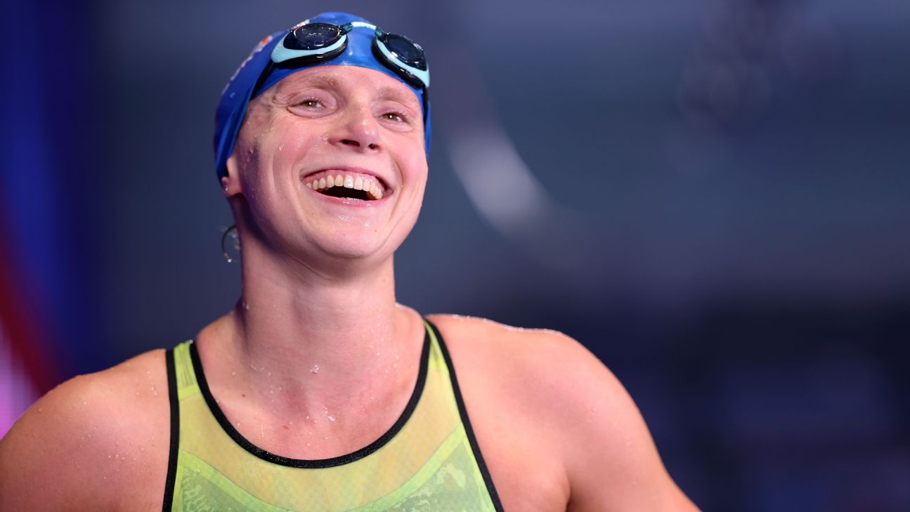 American swimmer Katie Ledecky open to 2028 L.A. Olympics ESPN