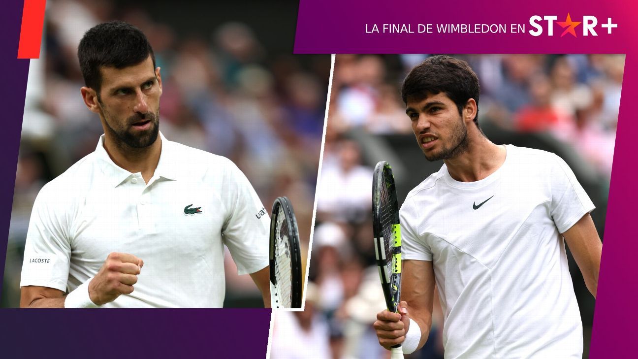 DjokovicAlcaraz, la final más esperada será en Wimbledon ESPN