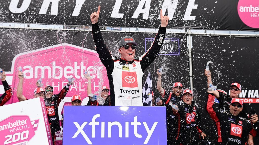 Nemechek wins second straight Xfinity race