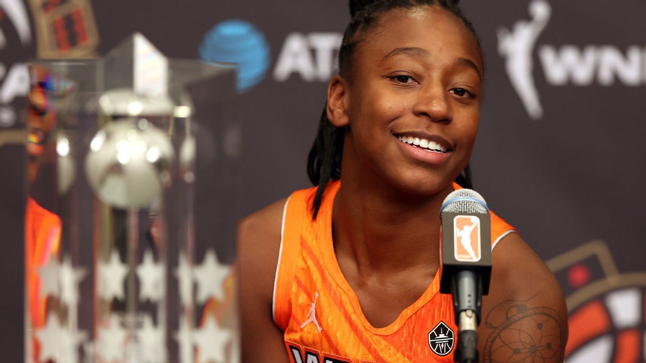 2023 WNBA All-Star Game MVP: Storm's Jewell Loyd earns honor after setting  new scoring record 